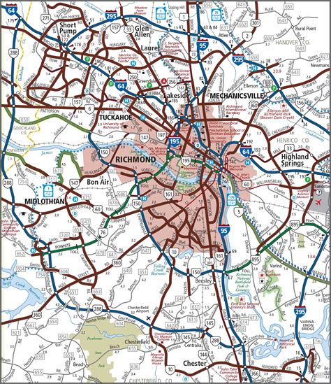 city of richmond map.